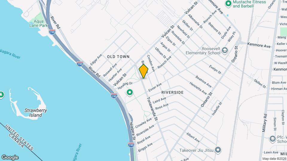 1067 Tonawanda St Map and Location Details