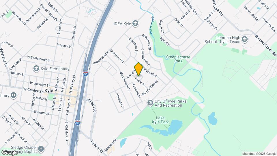 351 Zebra Dr Map and Location Details