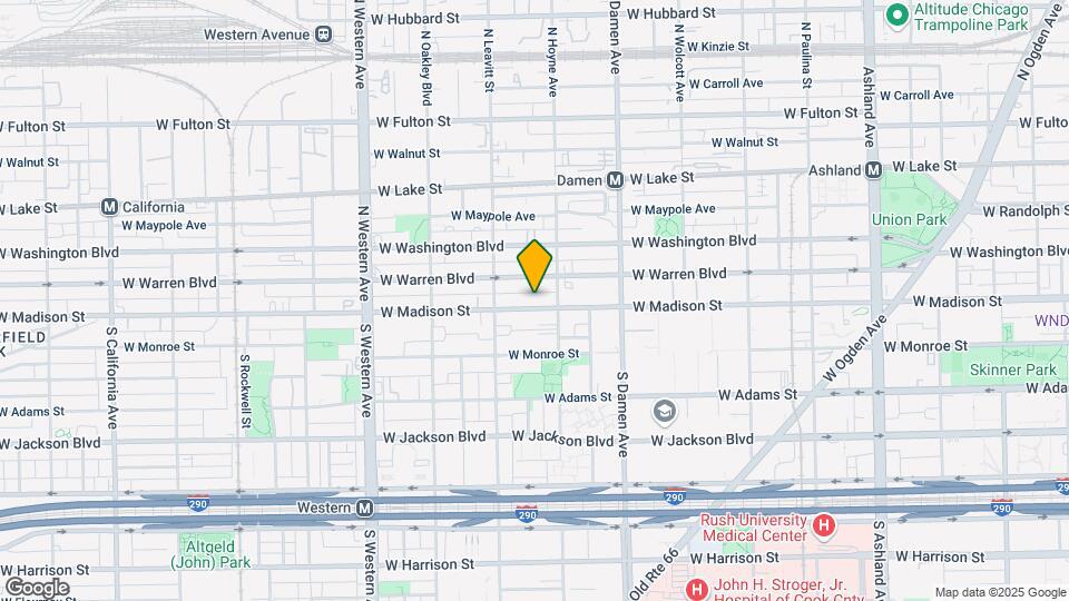 2122 W Madison St, Unit 2 Map and Location Details