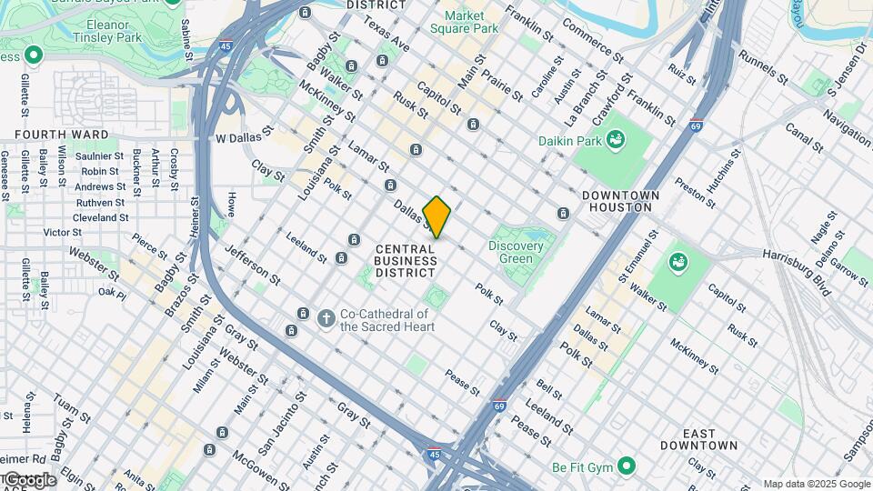 1211 Caroline St Mapa y Detalles de la Ubicación