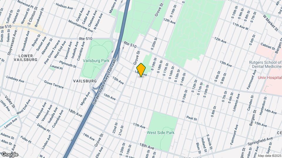 479 S 20th St Map and Location Details