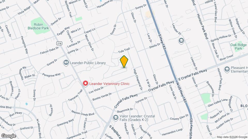 544 John Muir Trl Map and Location Details