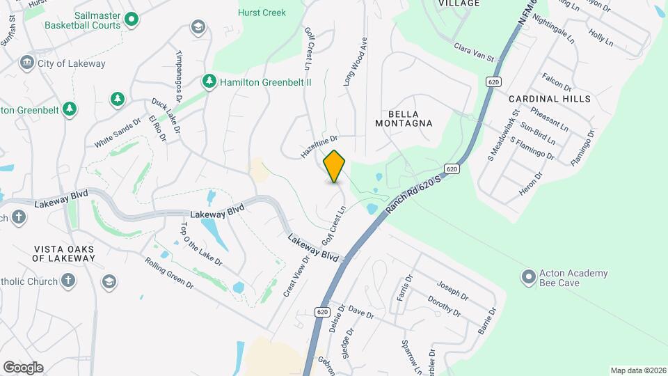 303 Golf Crest Ln Map and Location Details