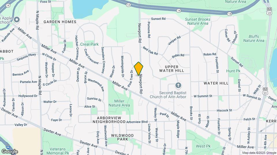 1035 Newport Rd Map and Location Details