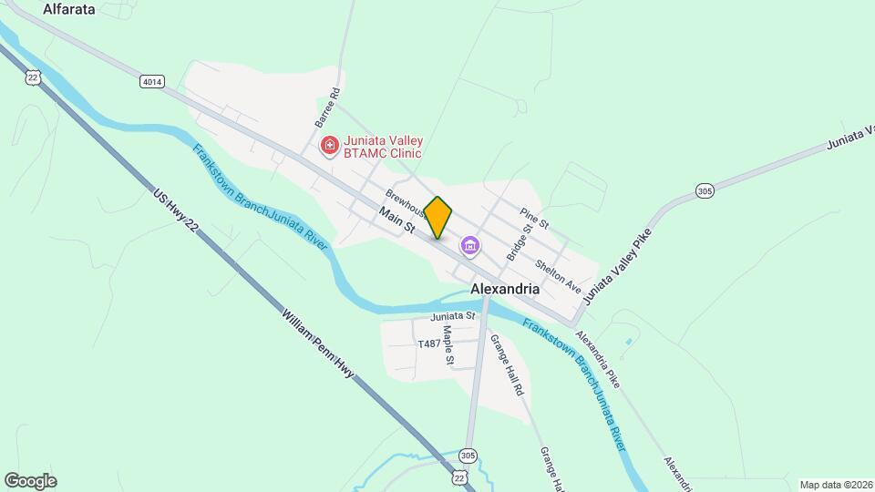 414 Main St Map and Location Details