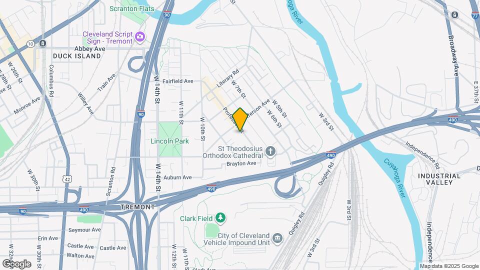 2448 Professor Ave, Unit A - Main Floor Map and Location Details