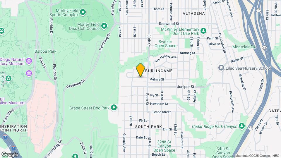 2949-2957 Kalmia St Map and Location Details