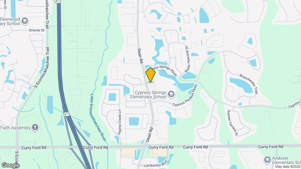 10117 Shadow Leaf Ct Map and Location Details