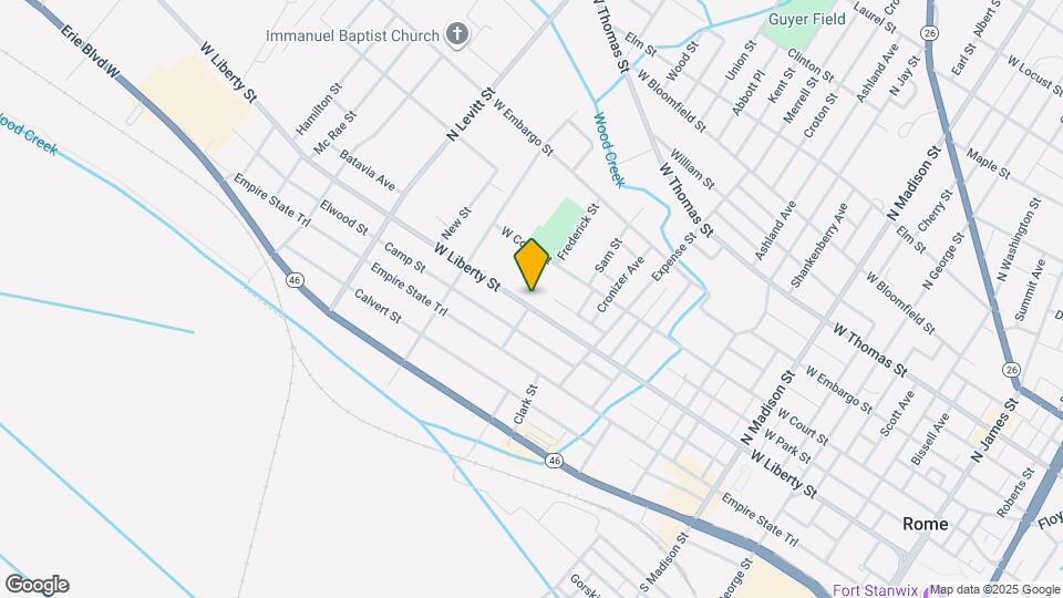 732 W Liberty St, Unit 1 Map and Location Details