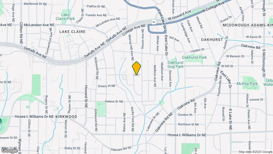 205 Murray Hill Ave NE Map and Location Details