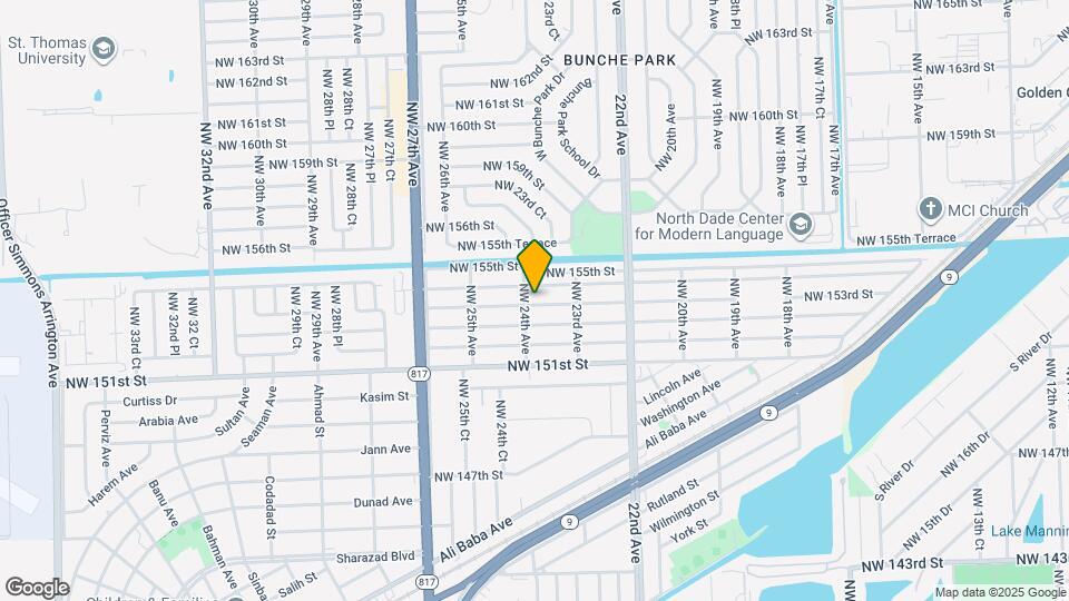 2381 NW 153rd St Map and Location Details