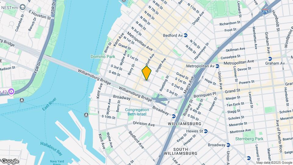 158-160 S 3rd St Mapa y Detalles de la Ubicación
