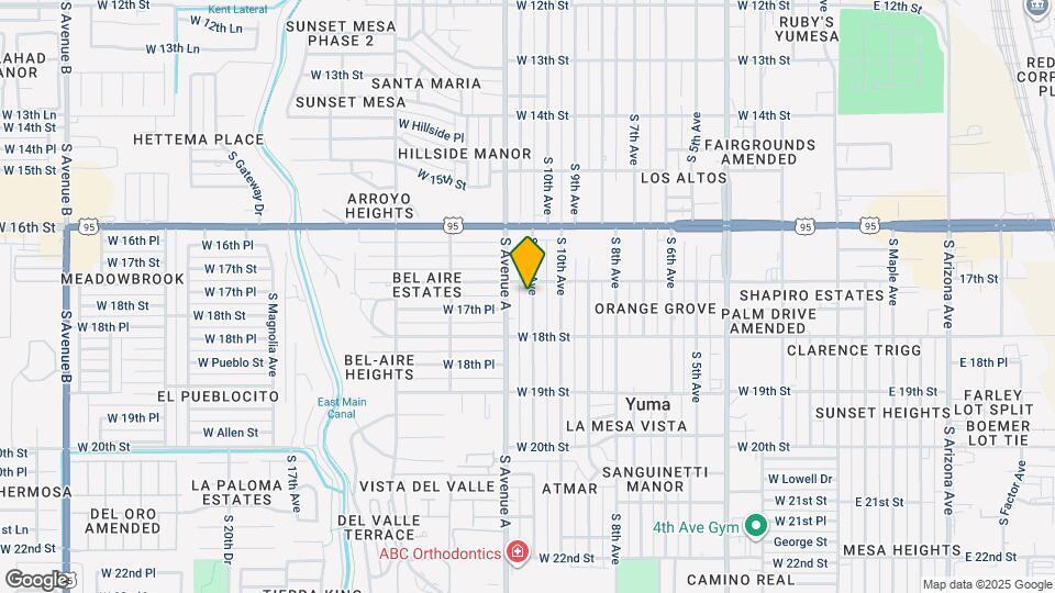 1710 S 11th Ave Map and Location Details