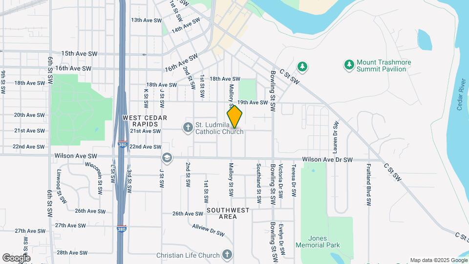 2101 Mallory St SW Map and Location Details