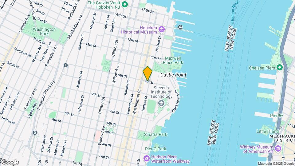 834 Hudson St Map and Location Details