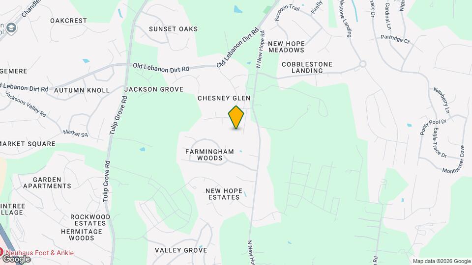 4357 Chesney Glen Dr Map and Location Details