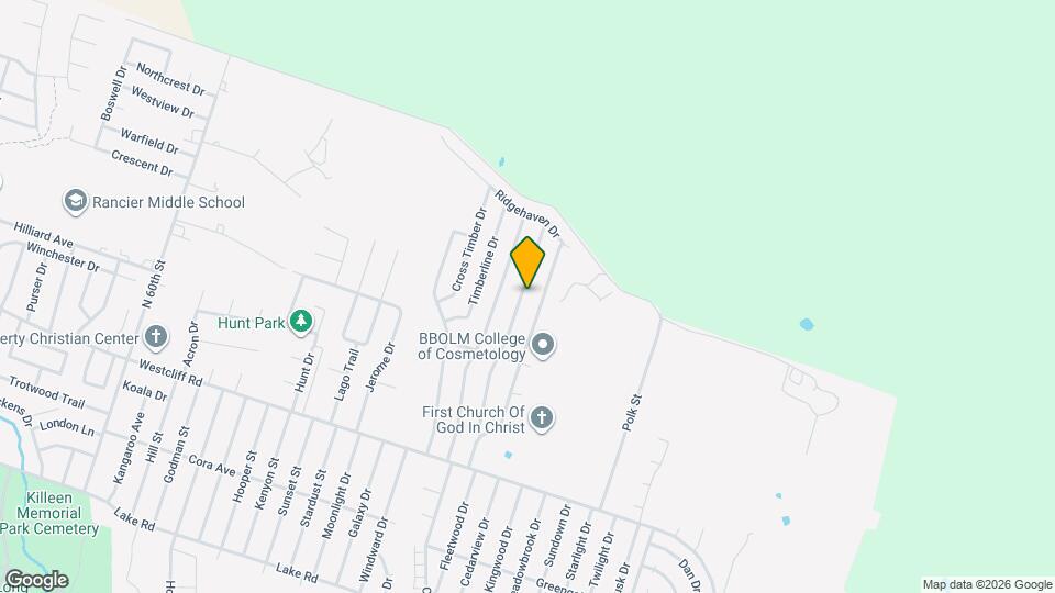 2406 Hidden Hill Dr Map and Location Details