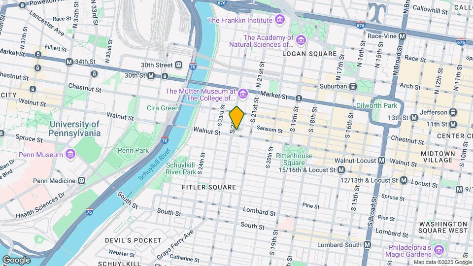 2129 Walnut St Map and Location Details
