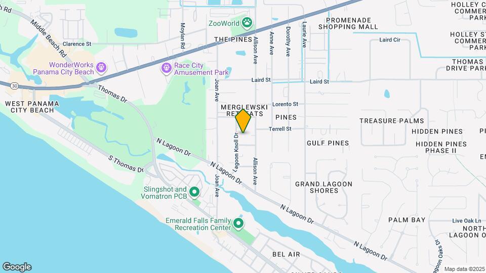 2629 Lagoon Knoll Dr Map and Location Details