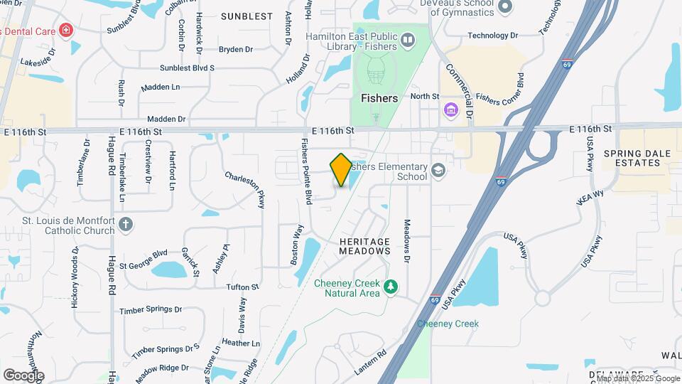 11461 Enclave Blvd Map and Location Details
