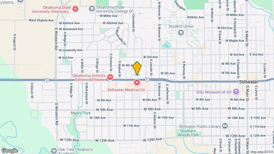 522 S Stanley St Map and Location Details