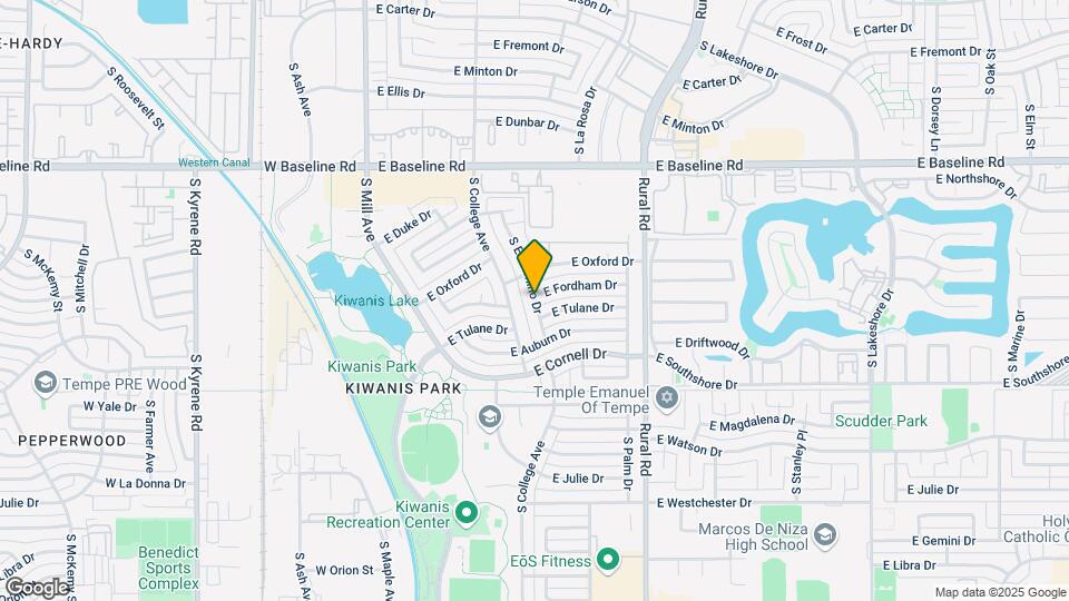 5428 S El Camino Dr Map and Location Details