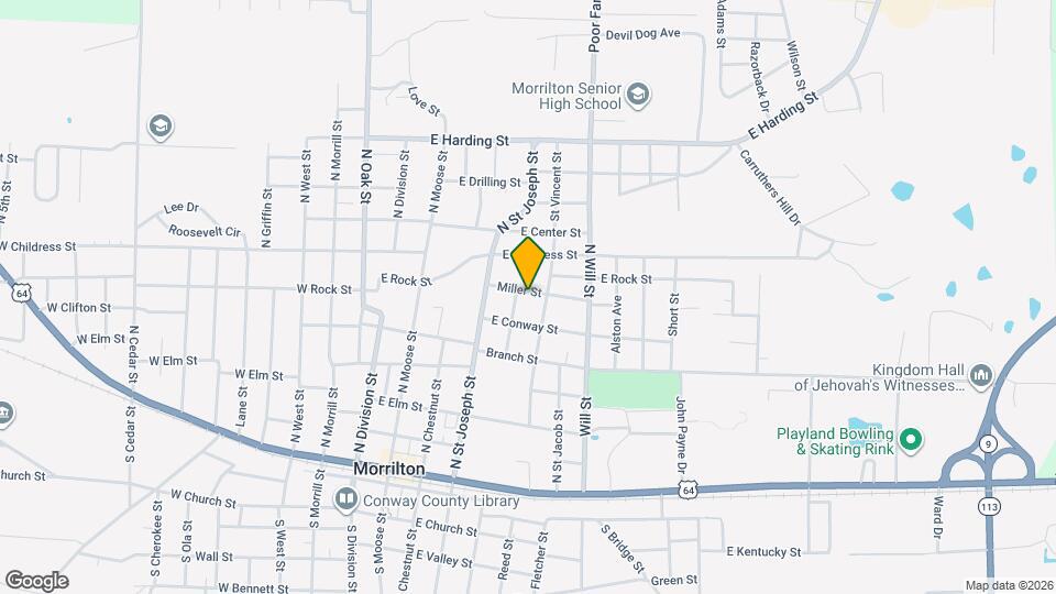 508 Miller St Map and Location Details