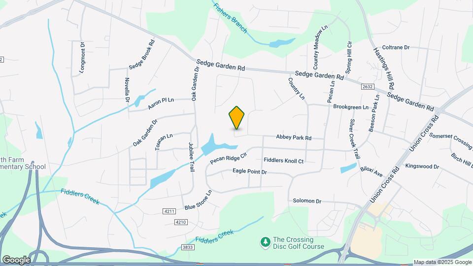 4465 Abbey Park Rd Map and Location Details