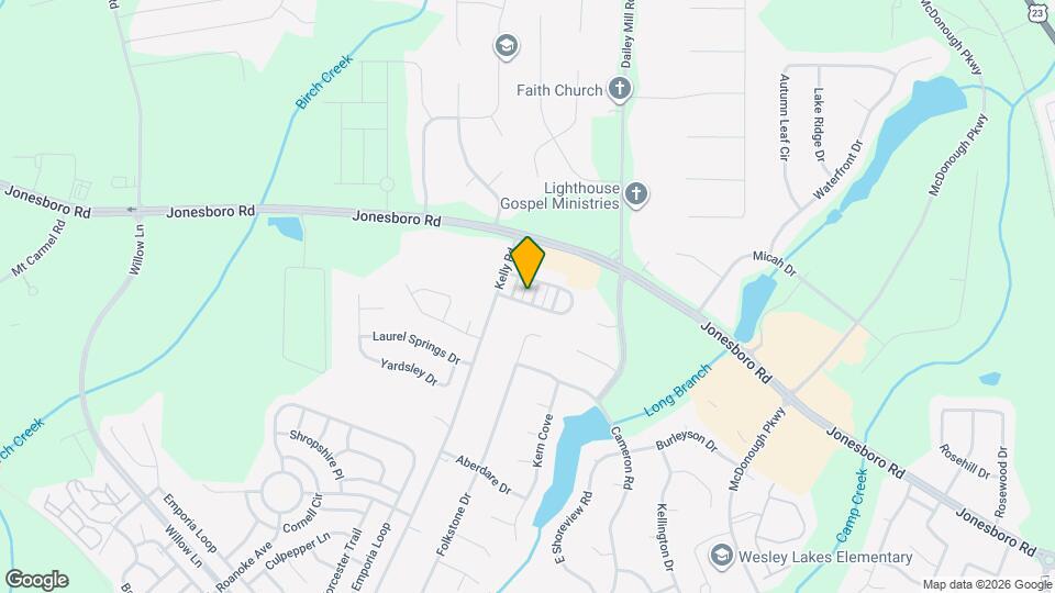 1515 Hydrangea Ln Map and Location Details