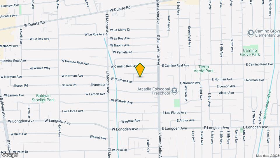 71 W Norman Ave Mapa y Detalles de la Ubicación
