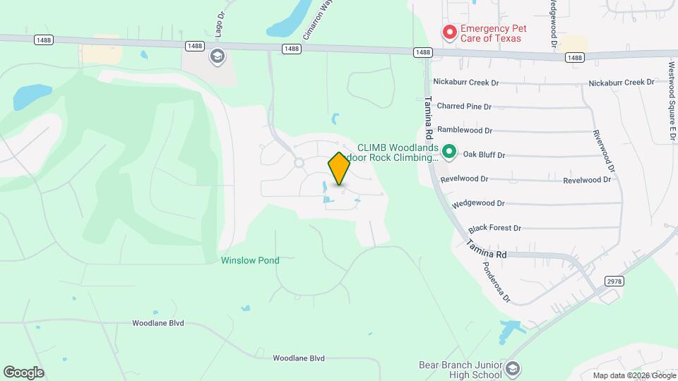 8908 Bear Mountain Ct Map and Location Details