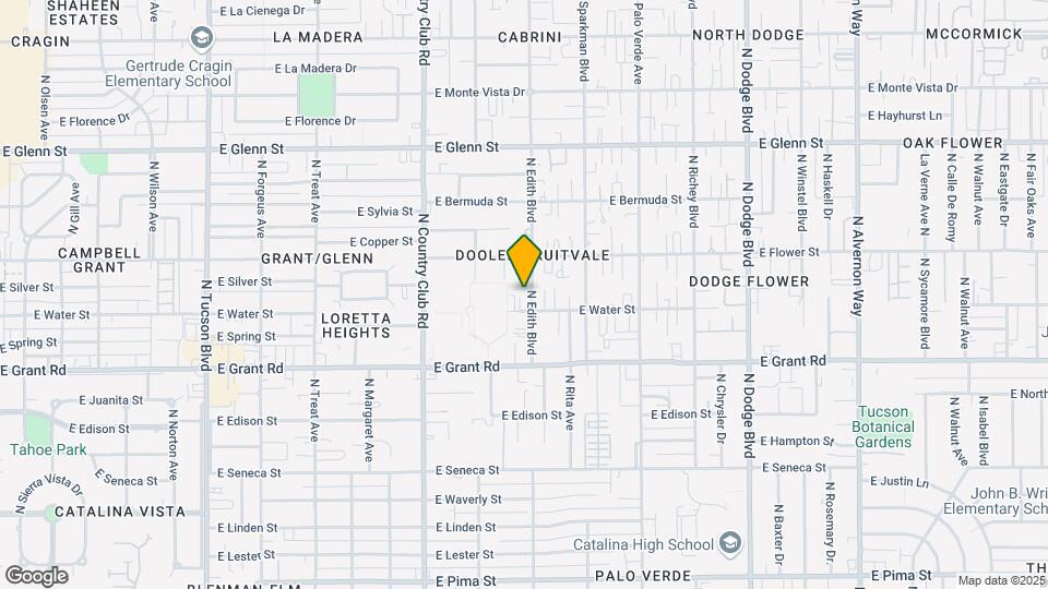 2519-2521 N Edith Blvd Mapa y Detalles de la Ubicación