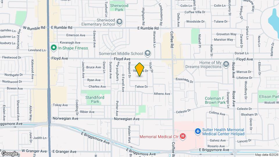 1005 Pasadena Ln Map and Location Details