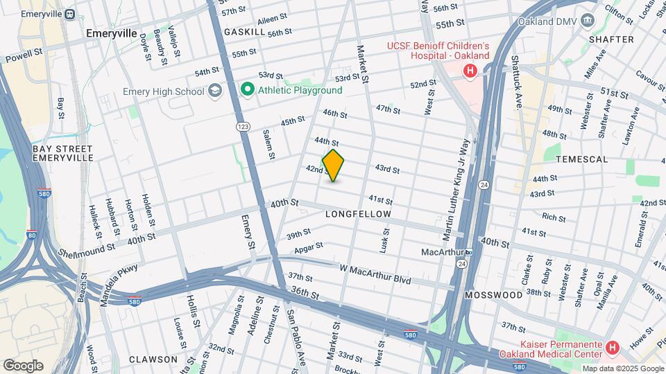 962-964 41st St Map and Location Details