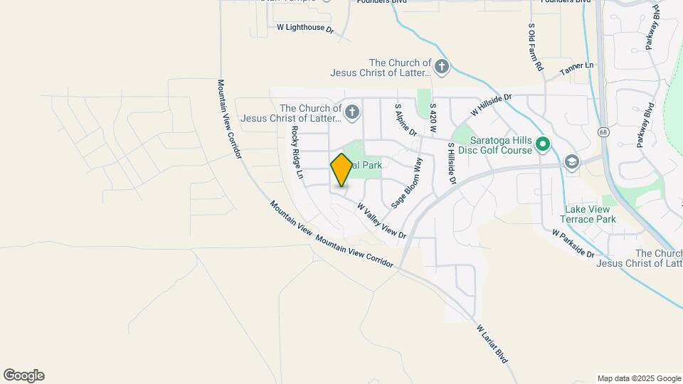 1457 S Canyon View Dr Map and Location Details