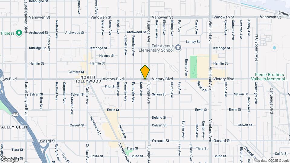 11412 Victory Blvd Map and Location Details