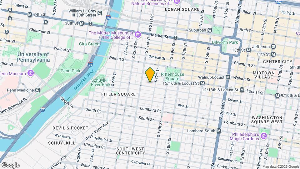 2017 Spruce St Mapa y Detalles de la Ubicación