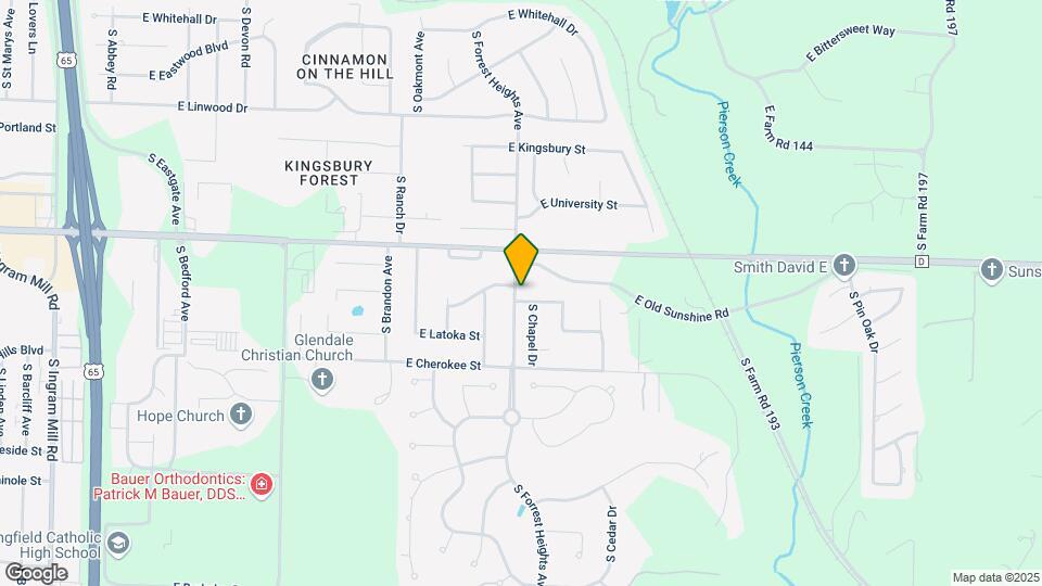 4207 E Eastmoor Dr Map and Location Details