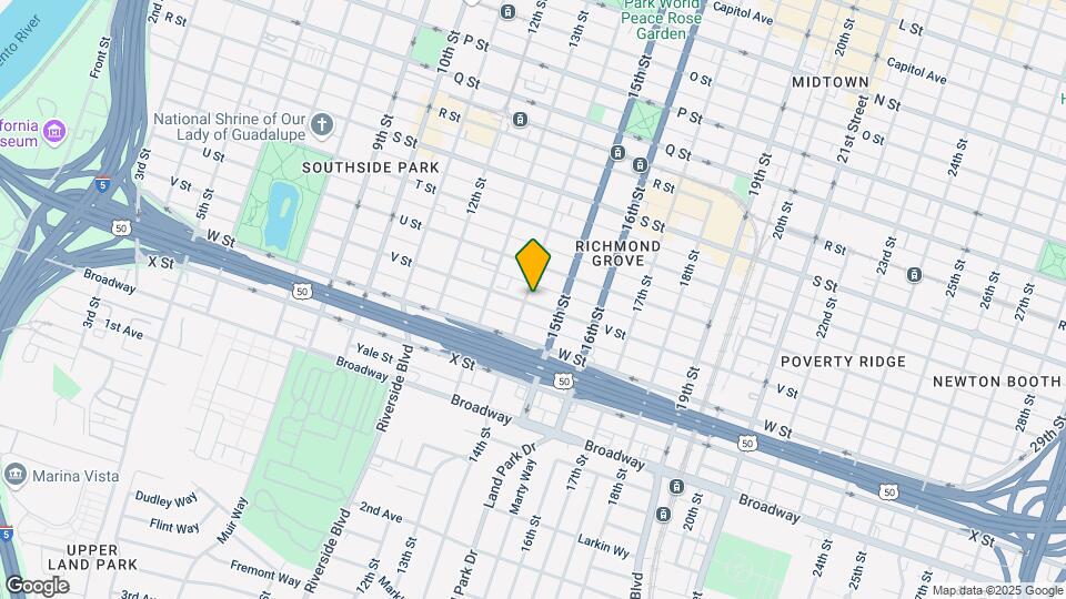 1401 V St Map and Location Details