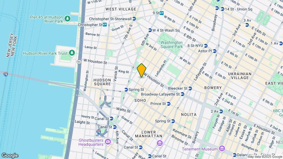 143 Sullivan St Mapa y Detalles de la Ubicación