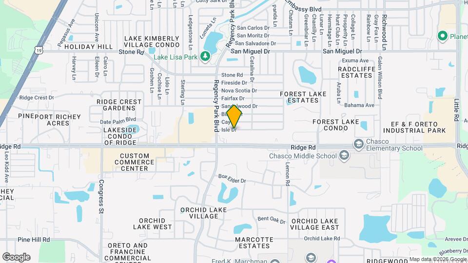 7204 Isle Dr Map and Location Details