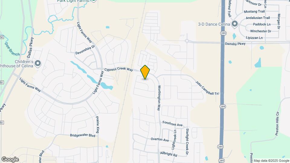 829 Underwood Ln Map and Location Details