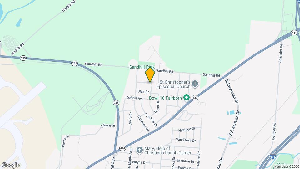 246 Palmer Dr Map and Location Details