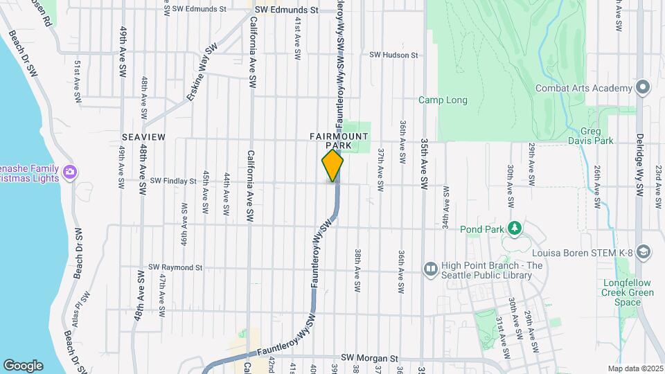 3905 SW Findlay St Map and Location Details