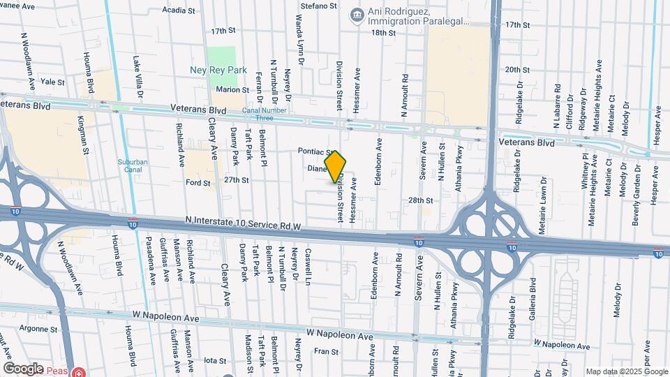 3707 Bunkerhill Dr Mapa y Detalles de la Ubicación