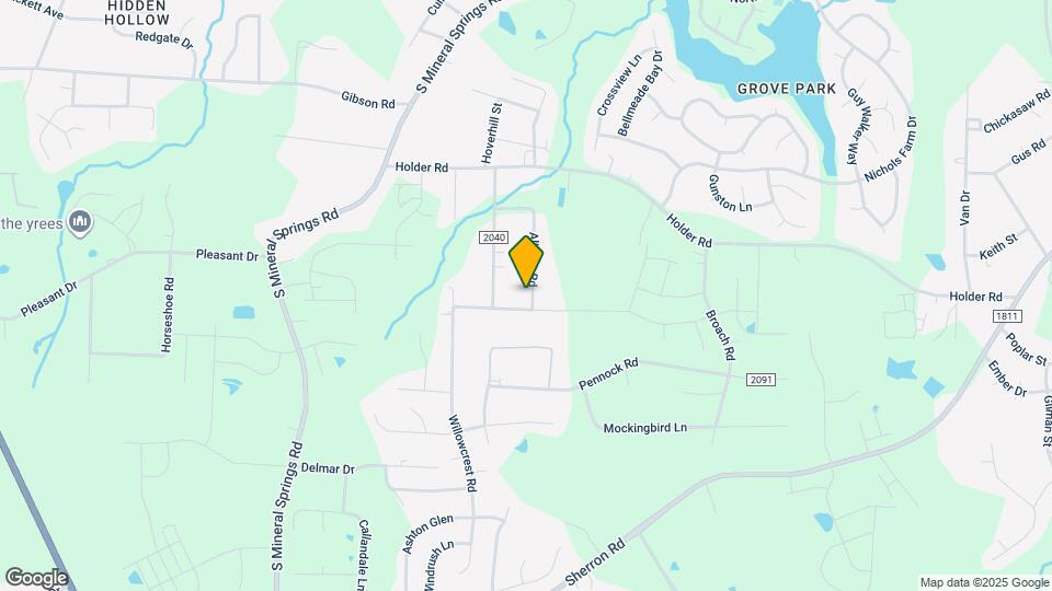 3909 Bristlewood Dr Map and Location Details