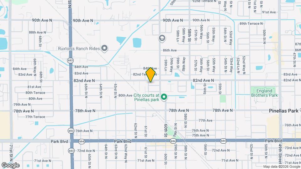 8151 61st St Map and Location Details