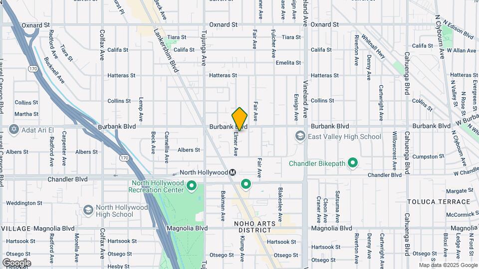 5556 Elmer Ave Map and Location Details