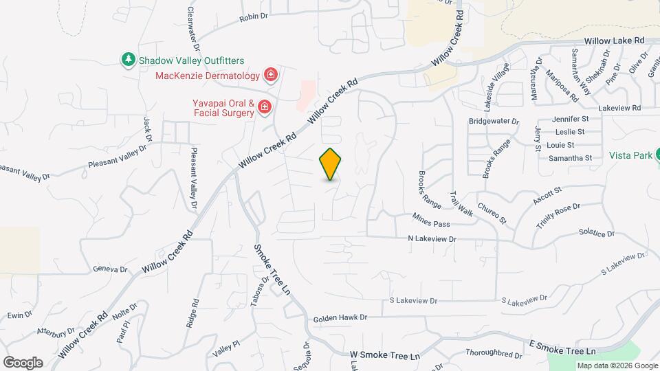 3070 Cascades Ct Map and Location Details