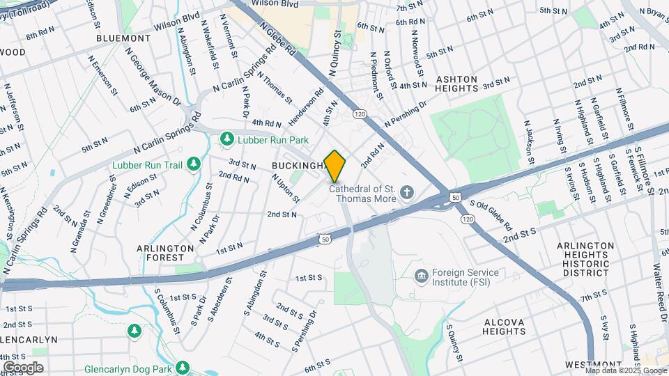 224 N George Mason Dr-Unit -4 Map and Location Details